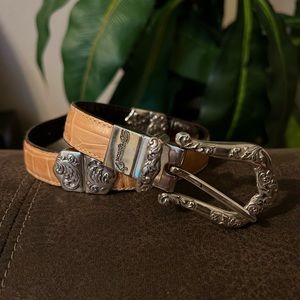 Leather belt - Western style